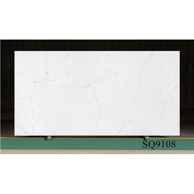Venta al por mayor de piedra Calacatta de cuarzo y Carrara para encimera de ba&ntilde;o de China