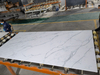 Losas de cuarzo blanco Calacatta resistentes al desgaste de primera calidad para uso comercial