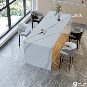 12/15/20/30 مم لوح حجر الكوارتز الاصطناعي للمشروع من المورد الصيني