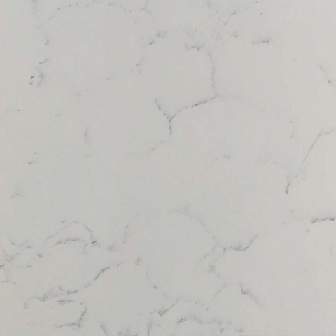 Mayorista de piedra de cuarzo artificial Carrara White para mesas de trabajo